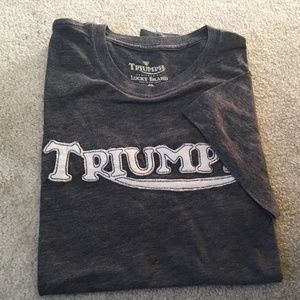 Lucky Brand Triumph Short Sleeved T-Shirt size Medium Color Grey VGC